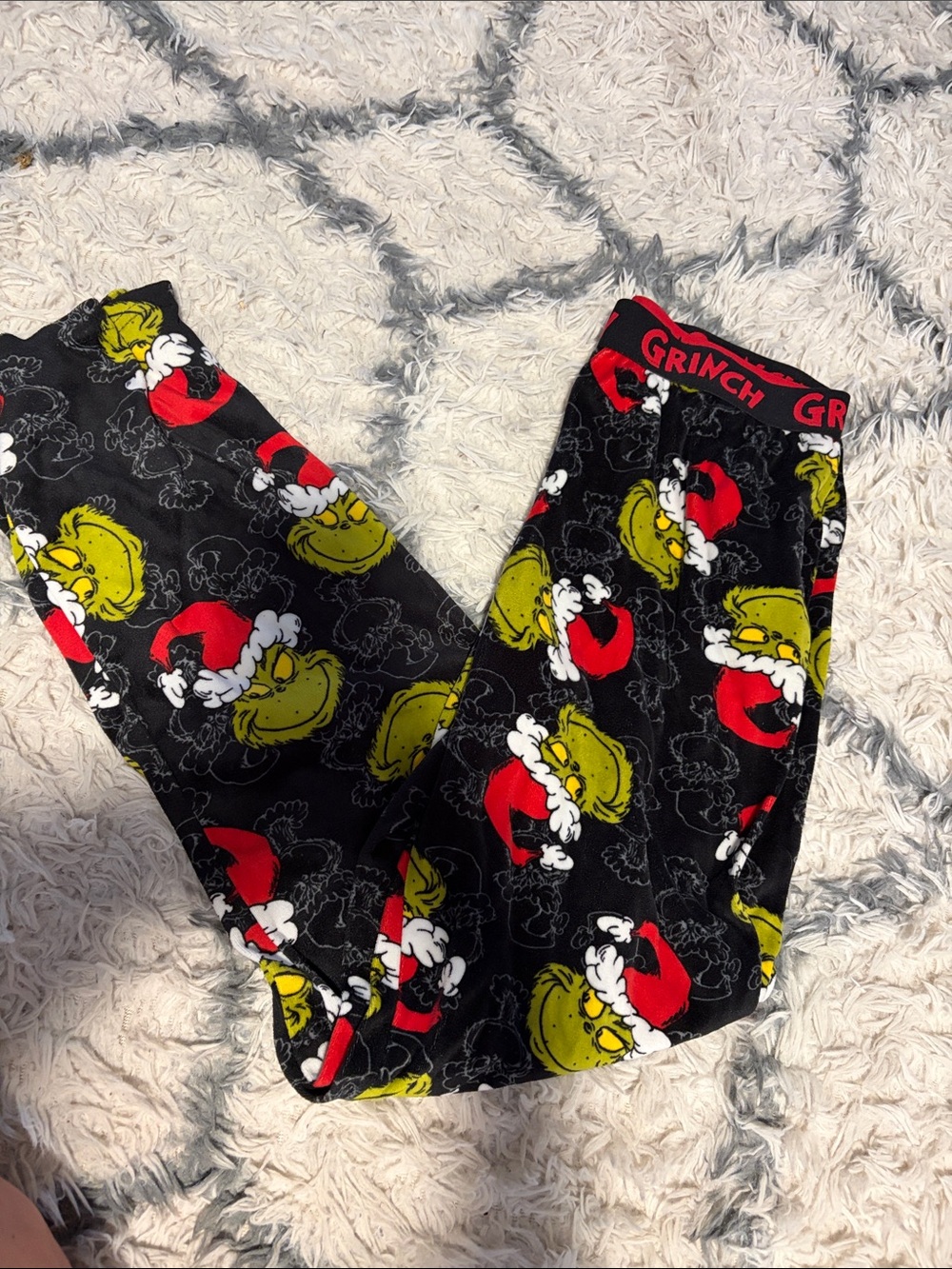Grinch pajama pants
